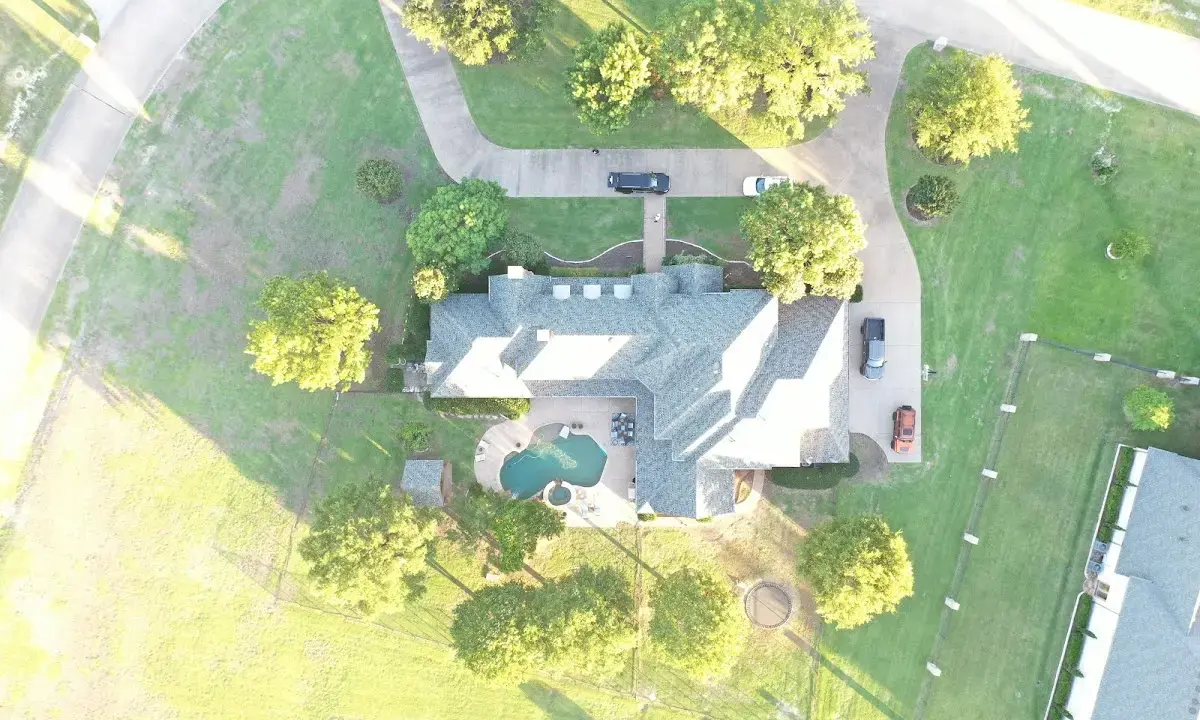 New shingle roof installation on a home in Merrydale